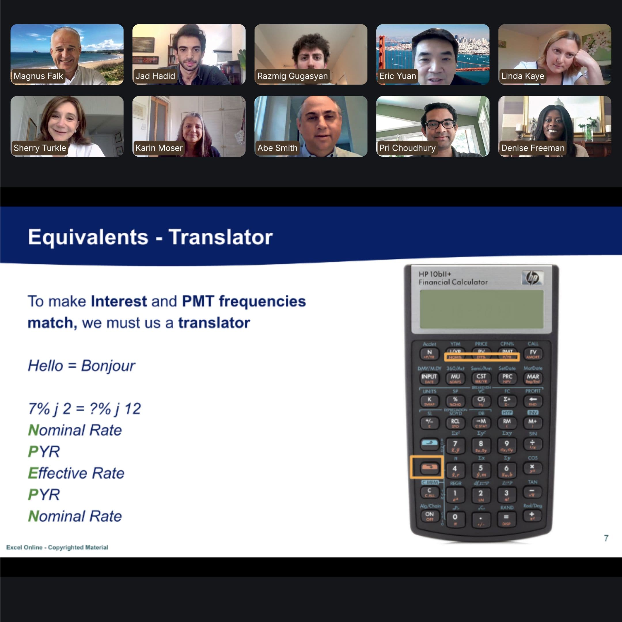 Excel Online course preview